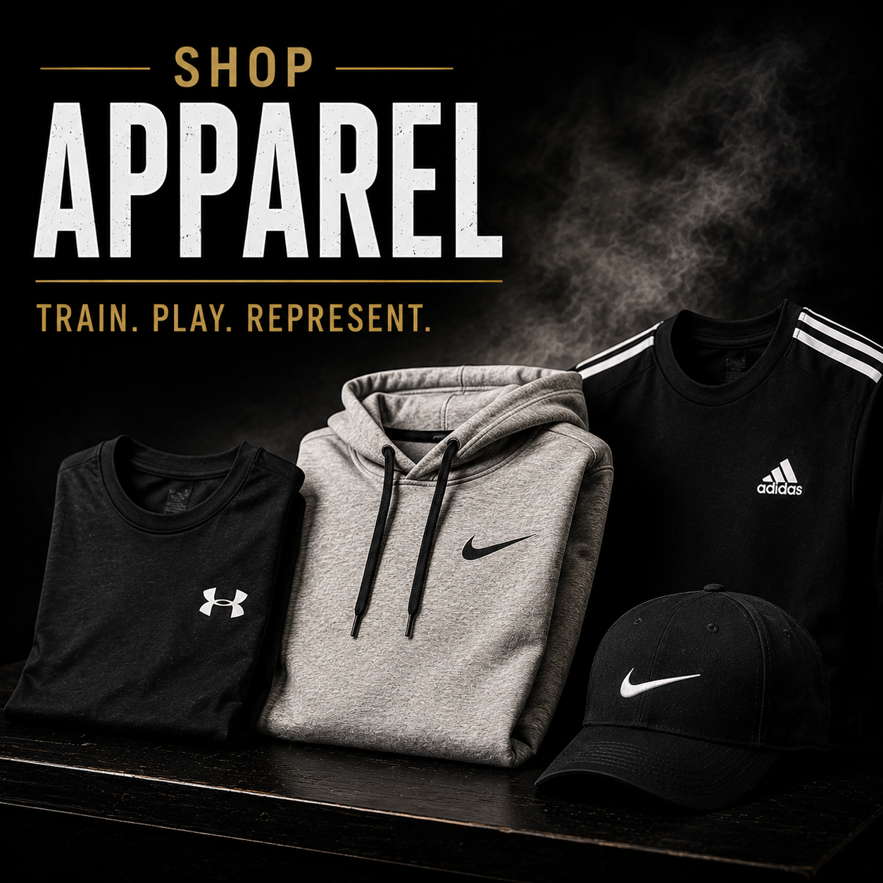 Train. Play. Represent.